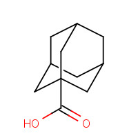 828-51-3 1-Adamantanecarboxylic acid chemical structure