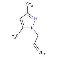 13369-74-9 1-ALLYL-3 5-DIMETHYLPYRAZOLE  96 chemical structure