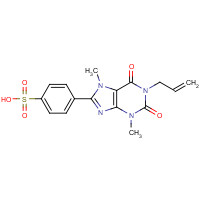 149981-25-9 1-ALLYL-3,7-DIMETHYL-8-P-SULFOPHENYLXANTHINE,SODIUM SALT chemical structure