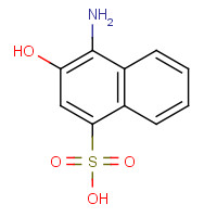 116-63-2 1-Amino-2-naphthol-4-sulfonic acid chemical structure