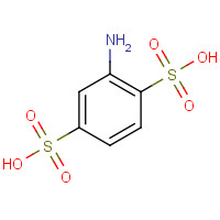 98-44-2 2-Amino-1,4-benzenedisulfonic acid chemical structure