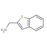 6314-43-8 1-BENZOTHIOPHEN-2-YLMETHYLAMINE chemical structure