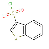 18494-87-6 1-BENZOTHIOPHENE-3-SULFONYL CHLORIDE chemical structure