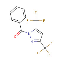 134947-25-4 1-BENZOYL-3,5-BIS(TRIFLUOROMETHYL)PYRAZOLE chemical structure