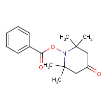 7031-85-8 1-Benzoyloxy-2,2,6,6-tetramethyl-4-oxopiperidine chemical structure