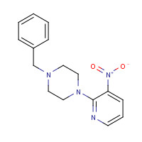 499771-07-2 1-Benzyl-4-(3-nitropyridin-2-yl)piperazine chemical structure