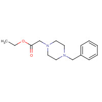 23173-76-4 1-BENZYL-4-(ETHOXYCARBONYLMETHYL)PIPERAZINE chemical structure