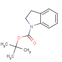 143262-10-6 1-BOC-INDOLINE chemical structure