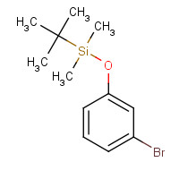 65423-56-5 1-BROMO-3-(TERT-BUTYLDIMETHYLSILOXY)BENZENE chemical structure