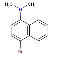59557-93-6 1-BROMO-4-(DIMETHYLAMINO)NAPHTHALENE chemical structure