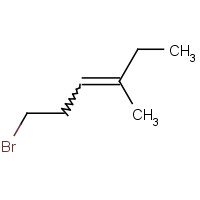 19198-88-0 1-BROMO-4-METHYL-3-HEXENE chemical structure
