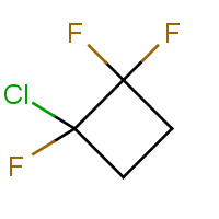661-71-2 1-CHLORO-1,2,2-TRIFLUOROCYCLOBUTANE chemical structure