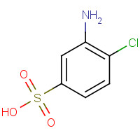 98-36-2 3-Amino-4-chlorobenzenesulfonic acid chemical structure