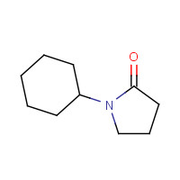 6837-24-7 N-Cyclohexyl-2-pyrrolidone chemical structure