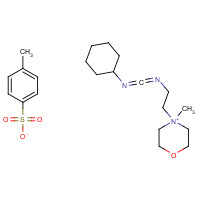 2491-17-0 1-CYCLOHEXYL-3-(2-MORPHOLINOETHYL)CARBODIIMIDE METHO-P-TOLUENESULFONATE chemical structure