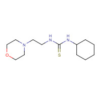 21545-54-0 1-CYCLOHEXYL-3-(2-MORPHOLINOETHYL)THIOUREA chemical structure