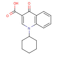 135906-00-2 1-CYCLOHEXYL-4-OXO-1,4-DIHYDROQUINOLINE-3-CARBOXYLIC ACID chemical structure