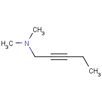 7383-77-9 1-DIMETHYLAMINO-2-PENTYNE chemical structure