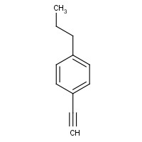62452-73-7 1-Eth-1-ynyl-4-propylbenzene chemical structure