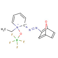 16599-85-2 1-Ethyl-2-[(p-hydroxyphenyl)azo]-pyridinium tetrafluoroborate chemical structure