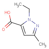 50920-65-5 1-ETHYL-3-METHYL-1H-PYRAZOLE-5-CARBOXYLIC ACID chemical structure
