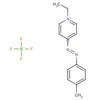16600-21-8 1-Ethyl-4-(p-tolylazo)-pyridinium tetrafluoroborate chemical structure
