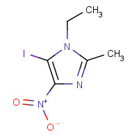 35681-66-4 1-ETHYL-5-IODO-2-METHYL-4-NITRO-1H-IMIDAZOLE chemical structure