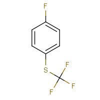 940-76-1 1-FLUORO-4-(TRIFLUOROMETHYLTHIO)BENZENE chemical structure
