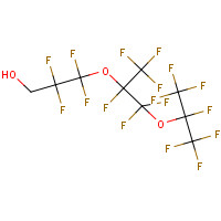14548-74-4 1H,1H-2,5-DI(TRIFLUOROMETHYL)-3,6-DIOXAUNDECAFLUORONONANOL chemical structure
