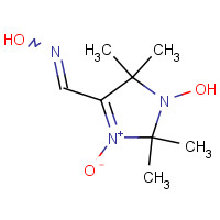 49837-80-1 1-HYDROXY-4-[(HYDROXYIMINO)METHYL]-2,2,5,5-TETRAMETHYL-2,5-DIHYDRO-1H-IMIDAZOL-3-IUM-3-OLATE chemical structure