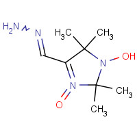 51973-32-1 1-HYDROXY-2,2,5,5-TETRAMETHYL-3-IMIDAZOLINE-4-CARBOXAL-DEHYDE HYDRAZONE-3-OXIDE chemical structure