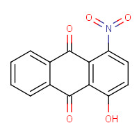 81-65-2 1-HYDROXY-4-NITROANTHRAQUINONE chemical structure