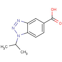 306935-41-1 1-ISOPROPYL-1H-1,2,3-BENZOTRIAZOLE-5-CARBOXYLIC ACID chemical structure
