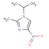 35179-52-3 1-ISOPROPYL-2-METHYL-4-NITRO-1H-IMIDAZOLE chemical structure