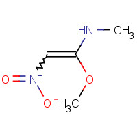 110763-36-5 1-METHOXY-1-METHYLAMINO-2-NITROETHYLENE chemical structure