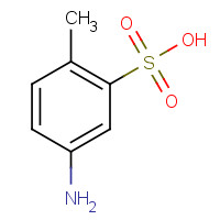 118-88-7 5-Amino-2-methylbenzenesulfonic acid chemical structure