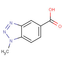 305381-67-3 1-METHYL-1H-1,2,3-BENZOTRIAZOLE-5-CARBOXYLIC ACID chemical structure