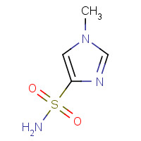 111124-90-4 1-METHYL-1H-IMIDAZOLE-4-SULFONAMIDE chemical structure