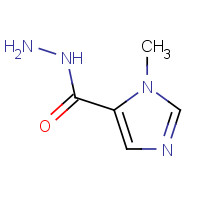 23585-00-4 1-METHYL-1H-IMIDAZOLE-5-CARBOHYDRAZIDE chemical structure