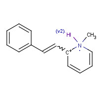 2787-08-8 1-Methyl-2-(2-phenylethenyl)pyridiniumiodide chemical structure