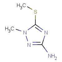 84827-78-1 3-AMINO-1-METHYL-5-METHYLTHIO-1,2,4-TRIAZOLE chemical structure