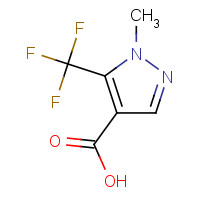 119083-00-0 1-METHYL-5-(TRIFLUOROMETHYL)-1H-PYRAZOLE-4-CARBOXYLIC ACID chemical structure