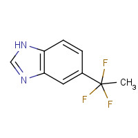 53483-66-2 1-METHYL-5-TRIFLUOROMETHYLBENZIMIDAZOLE chemical structure