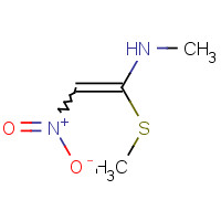 61832-41-5 N-Methyl-1-(methylthio)-2-nitroethylen-1-amine chemical structure
