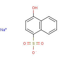 6099-57-6 1-NAPHTHOL-4-SULFONIC ACID SODIUM SALT chemical structure