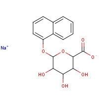 83833-12-9 1-NAPHTHYL-B-D-GLUCURONIDE,SODIUM SALT chemical structure