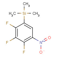 186315-89-9 1-NITRO-2,3,4-TRIFLUORO-5-(TRIMETHYLSILYL)BENZENE chemical structure