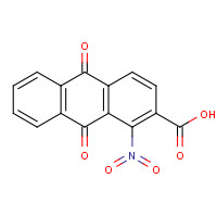 128-67-6 kyselina1-nitroanthrachinon-2-karboxylova chemical structure