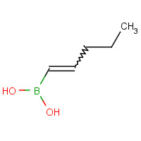 104376-24-1 1-PENTENYLBORONIC ACID chemical structure