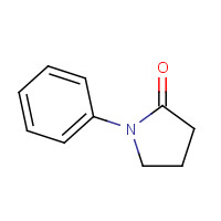 4641-57-0 1-Phenyl-2-pyrrolidinone chemical structure
